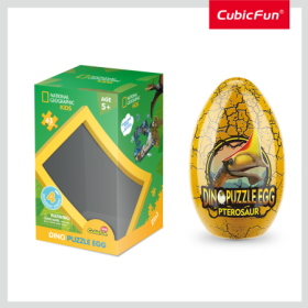 Cubic Fun - Puzzle In Cutie Pterosaur 63 Piese Cubic Fun - 1